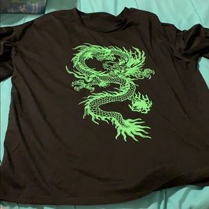 Dragon Oversized Tee Shirt